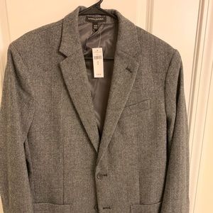 NWT Banana Republic Gray Sport Coat 40R
